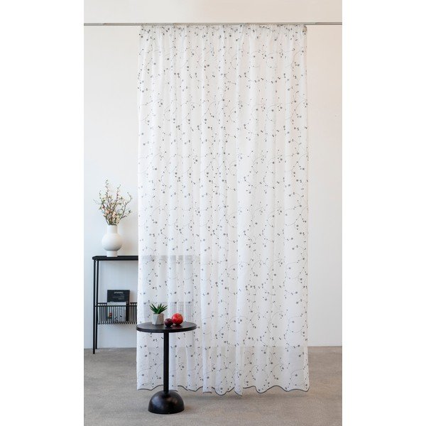 Bílá záclona 300x260 cm Muza – Mendola Fabrics-image-1