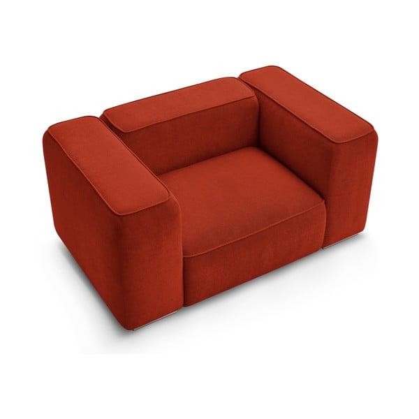 Křeslo v cihlové barvě Zephyr – Bobochic Paris-image-4