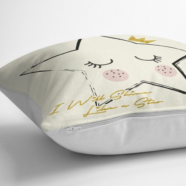 Dětský povlak na polštář Modern Star - Minimalist Cushion Covers-image-1