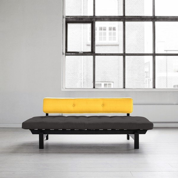 Sedačka Dubstep, amarillo/gray-image-1