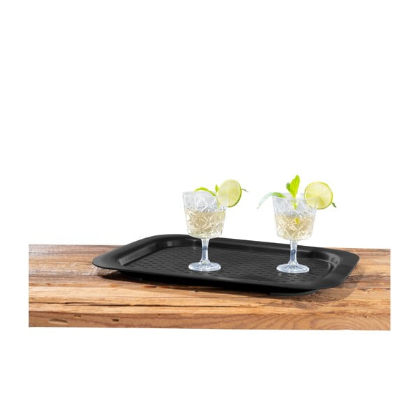 Černý servírovací tác Wenko Black Outdoor Kitchen-image-3