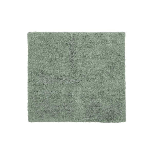 Zelená bavlněná koupelnová předložka Tiseco Home Studio Luca, 60 x 60 cm
