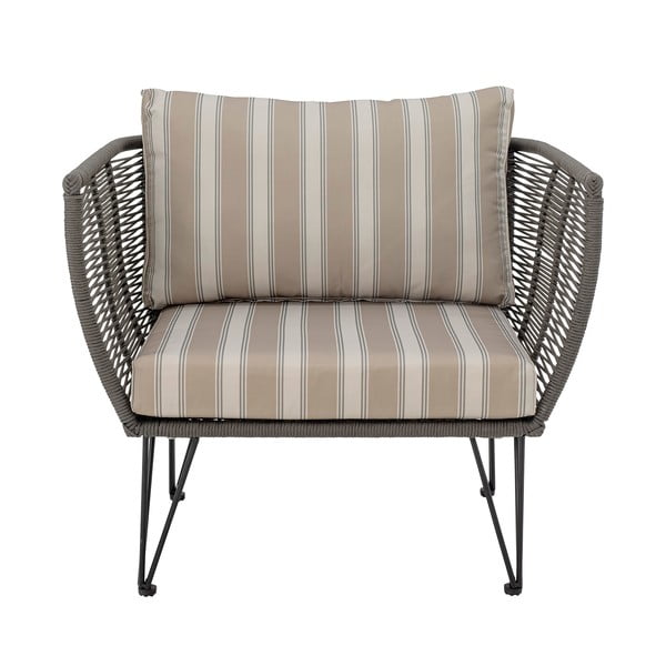 Béžové polstrované zahradní křeslo Mundo – Bloomingville-image-2