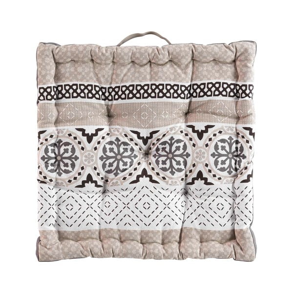 Šedý polštář na sezení Malaika – douceur d'intérieur-image-2