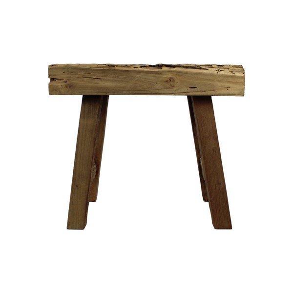 Stolička z neopracovaného teakového dřeva HSM collection Rustic-image-1