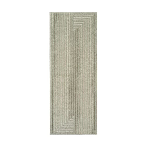 Zelený vnitřní a venkovní běhoun 80x250 cm Nova 1202 – Ayyildiz Carpets