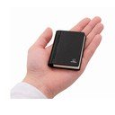 Černá přenosná světelná dekorace na USB BookLight – Gingko