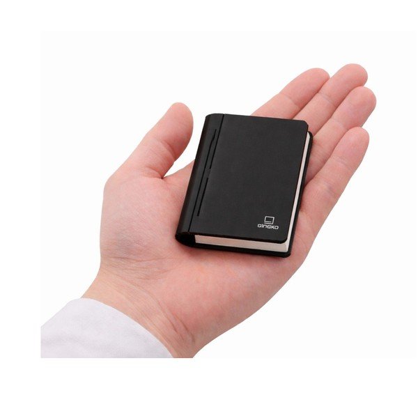 Černá přenosná světelná dekorace na USB BookLight – Gingko