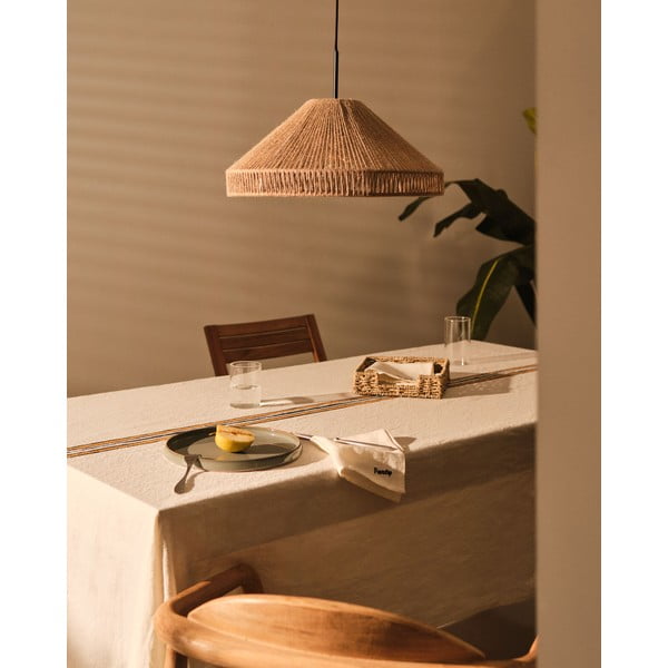 Stínidlo v přírodní barvě ø 45 cm Pontos – Kave Home-image-1