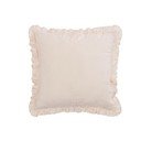 Povlak na polštář s příměsí lnu 45x45 cm Nacha – Kave Home