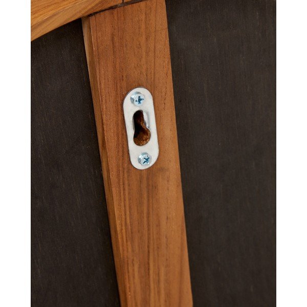 Nástěnné zrcadlo s dřevěným rámem 45x95 cm Magda – Kave Home-image-4