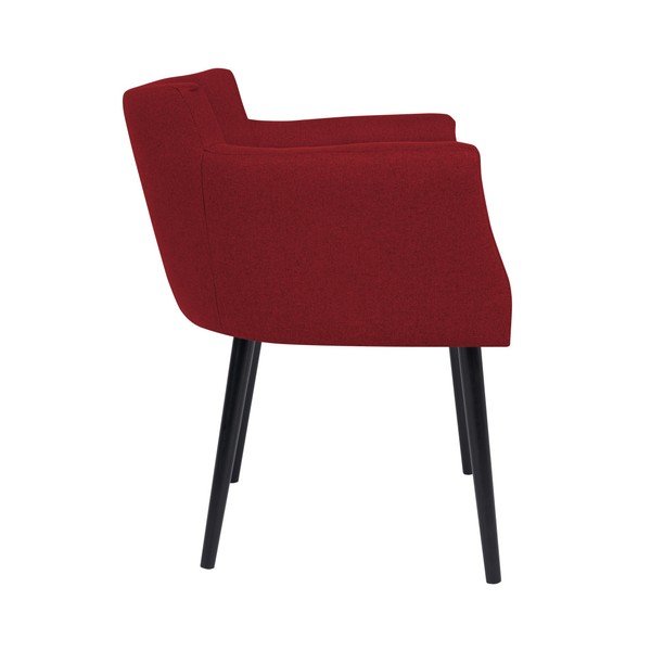 Červená židle s područkami Windsor & Co Sofas Gemini-image-2
