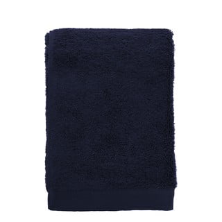 Tmavě modrý froté bavlněný ručník 50x100 cm Comfort – Södahl