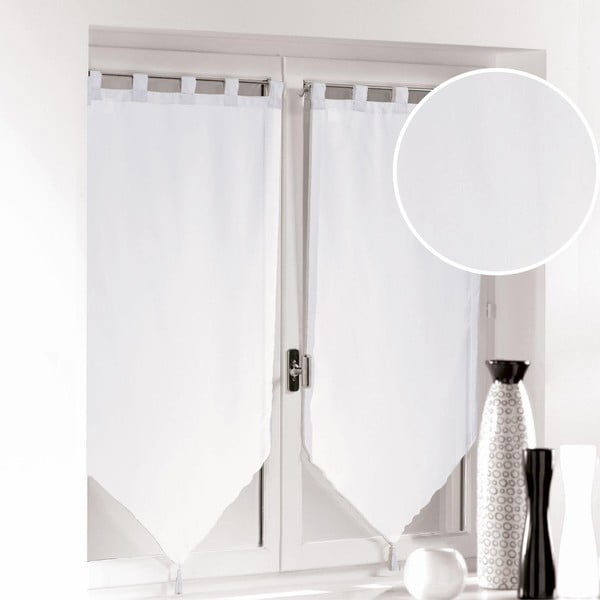 Bílé voálové záclony v sadě 2 ks 60x160 cm Voiline – douceur d'intérieur-image-2