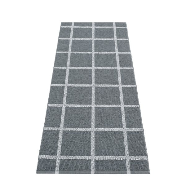 Antracitový vnitřní a venkovní běhoun 70x225 cm Ada Granit – Pappelina