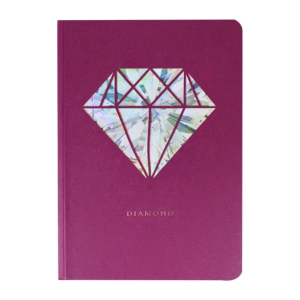 Zápisník A6 Portico Designs Diamant, 124 stránek