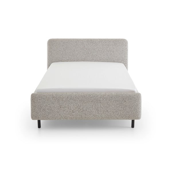 Béžová čalouněná dvoulůžková postel bez roštu 140x200 cm Primo – Meise Möbel-image-3