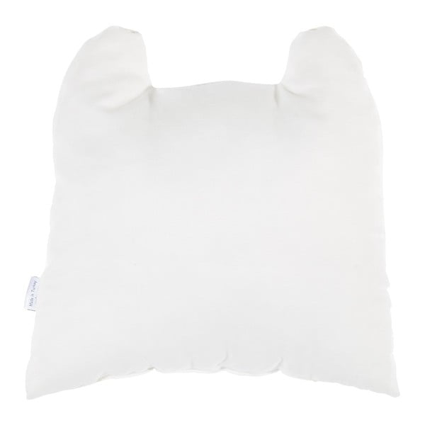 Růžový dětský polštářek s příměsí bavlny Mike & Co. NEW YORK Pillow Toy Big Cat, 29 x 29 cm-image-1