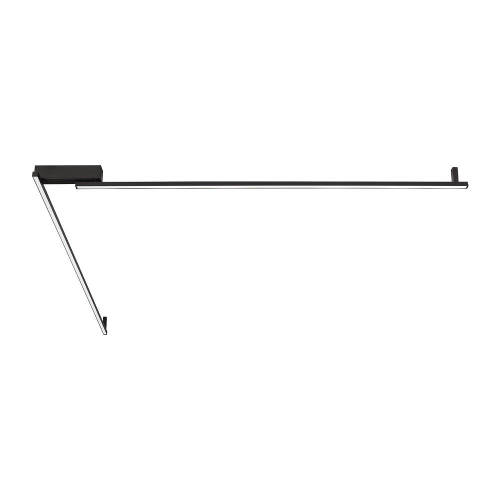 Matně černé hliníkové LED stmívatelné stropní svítidlo 4x309 cm Briana – Nova Luce
