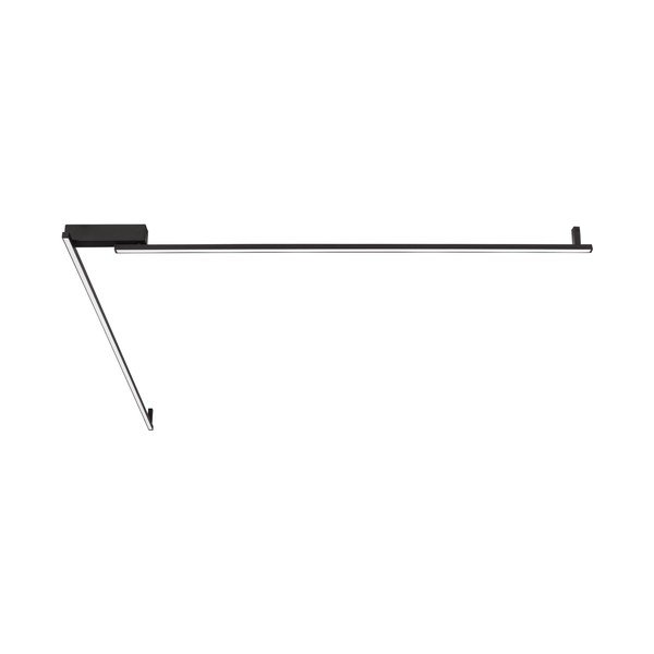 Matně černé hliníkové LED stmívatelné stropní svítidlo 4x309 cm Briana – Nova Luce