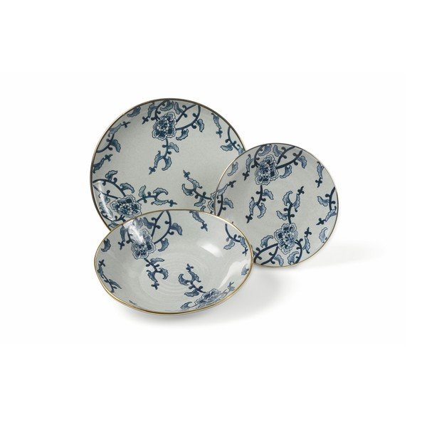 18dílná sada porcelánových talířů VDE Tivoli 1996 Hamasei-image-1