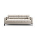 Béžová rozkládací/s úložným prostorem pohovka 222 cm Bali – Cosmopolitan Design