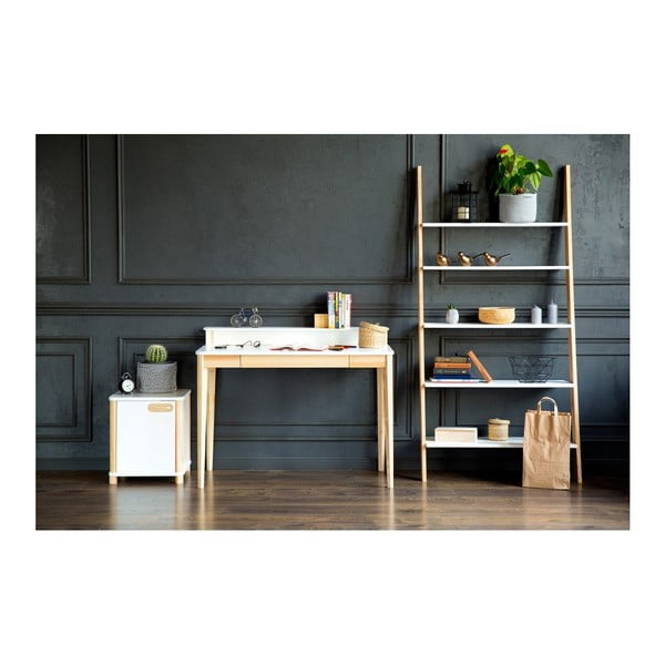 Bílý pracovní stůl Ragaba ASHME-image-1