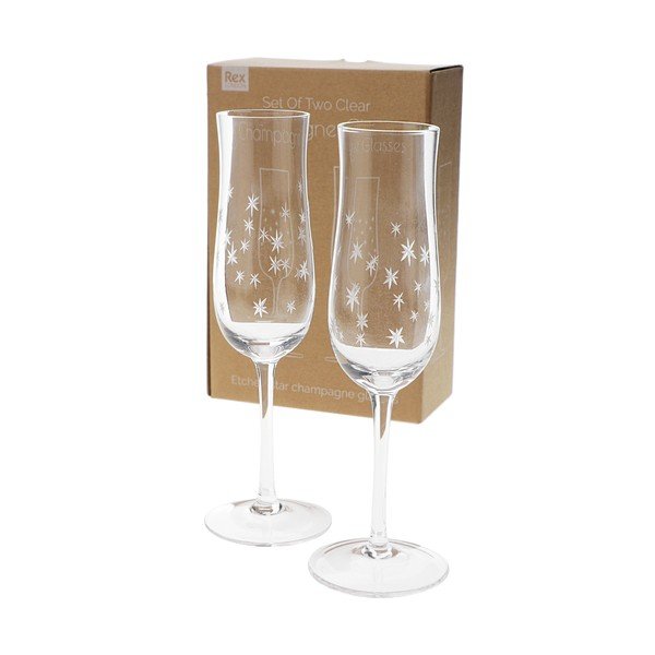 Skleničky v sadě 2 ks na sekt 200 ml – Rex London-image-2