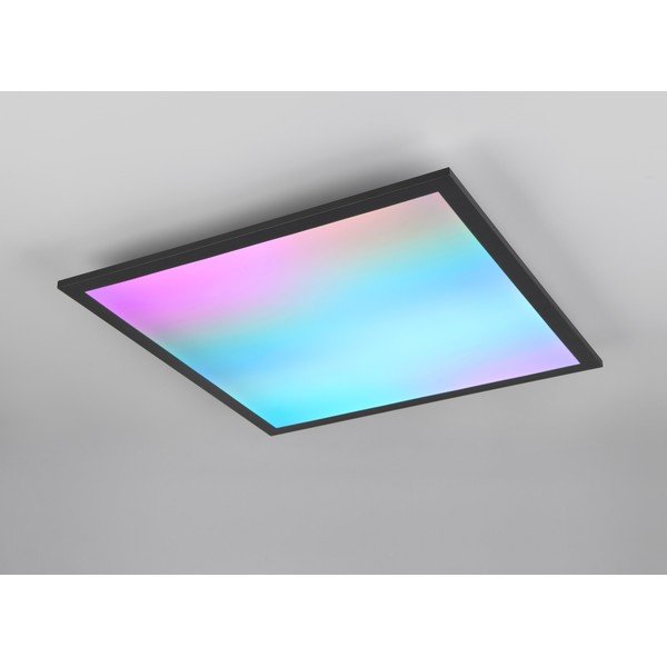 Černé LED stropní svítidlo 44.5x44.5 cm Beta – Reality-image-1