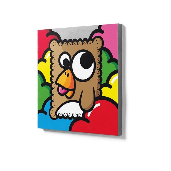 Betonový nástěnný obraz Lyon Béton Biscuit, 60 x 60 cm-image-1