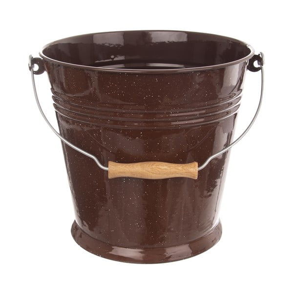 Smaltovaný kbelík 10 l Brown – Orion