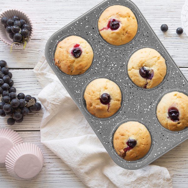 Kovová forma na pečení muffinů 22x32 cm Grande – Orion-image-1