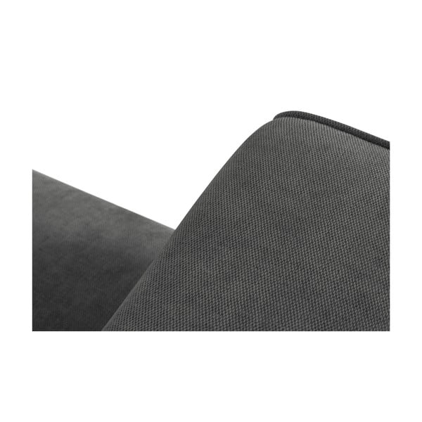 Tmavě šedá pohovka 214 cm Esther – Milo Casa-image-4