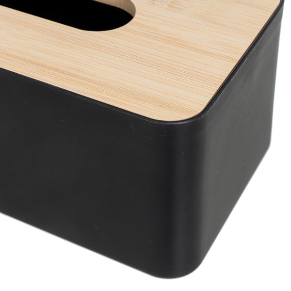 Plastovo-bambusový box na kapesníky – Casa Selección-image-1