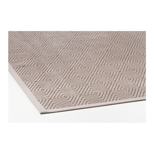 Béžový vzorovaný oboustranný koberec Narma Kalana, 70 x 140 cm-image-2