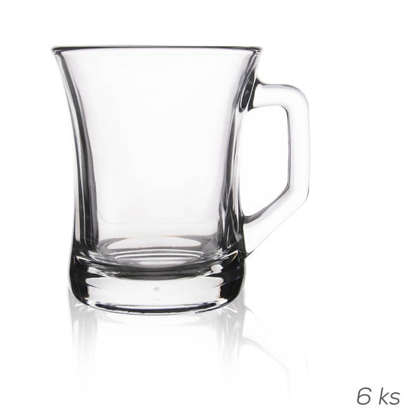 Skleněné hrnky v sadě 6 ks 225 ml Zen – Orion-image-4