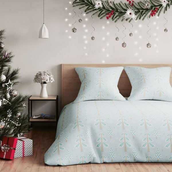 Flanelové povlečení na dvoulůžko AmeliaHome Snuggy Lumi, 200 x 220 cm-image-3