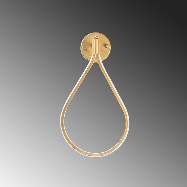 LED nástěnné svítidlo ve zlaté barvě Damla – Opviq lights-image-1