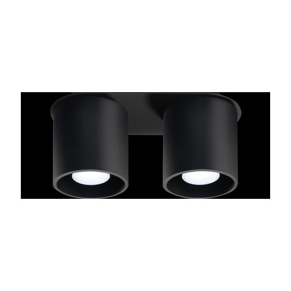 Černé stropní svítidlo Sollux Roda-image-2