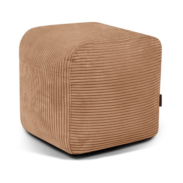 Hnědý manšestrový sedací vak Plus 50 Lounge – SLOWDOWN