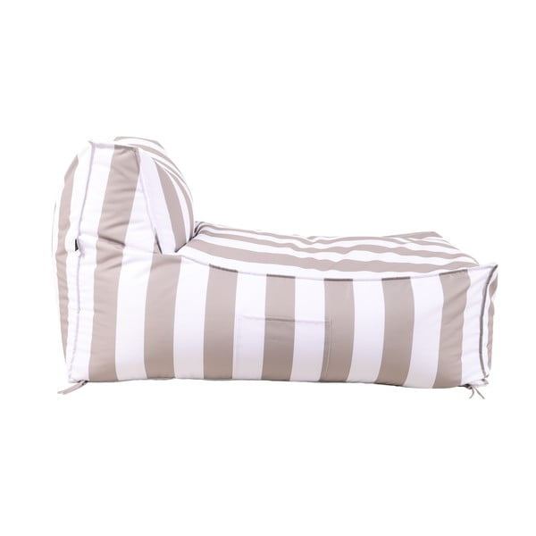 Bílo-šedý zahradní sedací vak – Bonami Essentials-image-2