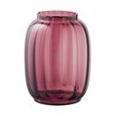 Červená skleněná ručně vyrobená váza (výška 21 cm) – House Nordic