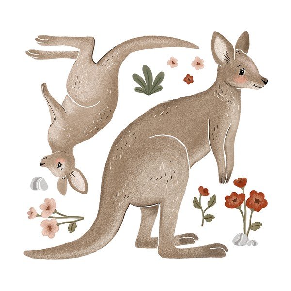 Arch samolepek 65x61 cm Kangaroo – Lilipinso-image-2