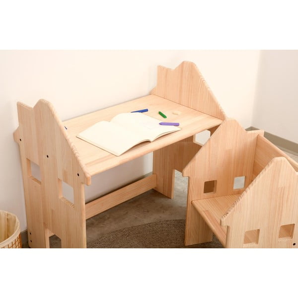 Dětský stůl z borovice Little Nice Things HappyHouse-image-1