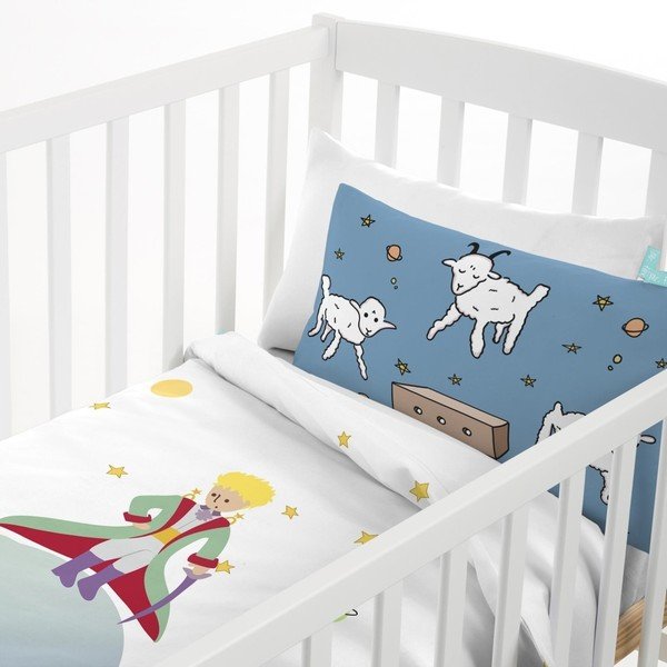 Dětské bavlněné povlečení na peřinu a polštář Mr. Fox Le Petit Prince, 100 x 120 cm-image-1