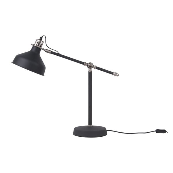 Černá stolní lampa Leitmotiv Copious