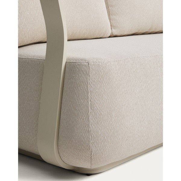 Béžová čalouněná zahradní pohovka Tamaris – Kave Home-image-4