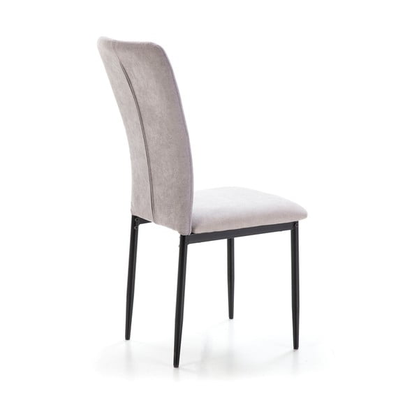 Světle šedé jídelní židle v sadě 4 ks Holly – Marckeric-image-3