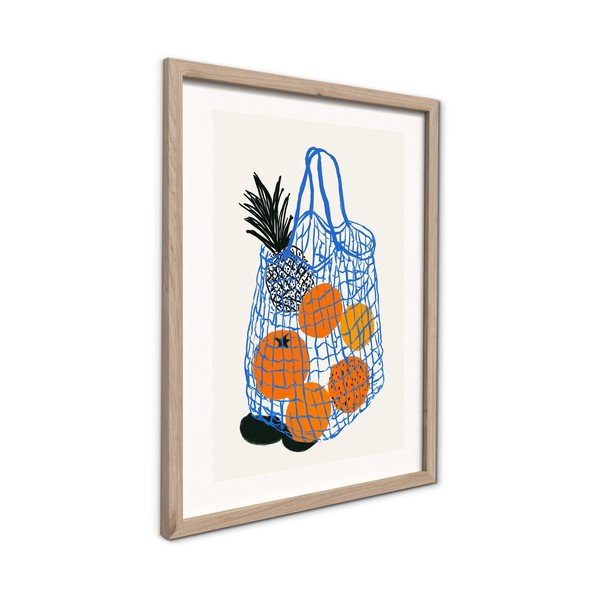 Tištěný obraz s rámem 30x40 cm Summer Fruit – Styler-image-4