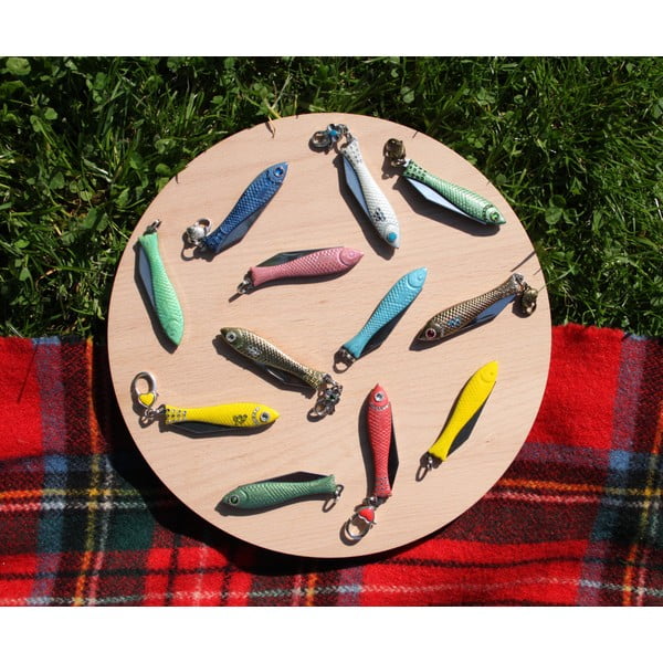 Světle modrý český nožík rybička v designu od Alexandry Dětinské-image-2